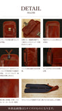 Highest grade bamboo sword bag made of all leather L size (for 4 pieces) Brown Tuscan calf leather used (made of cowhide) Kendo bamboo sword bag kendo leather Italy Genuine leather Brown DAVID SCAPARRA MADE IN ITALY