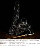 Highest grade bamboo sword bag made of all leather L size (for 4 pieces) Black Tuscan calf leather used (made of cowhide) Kendo bamboo sword bag kendo leather Italy Genuine leather DAVID SCAPARRA MADE IN ITALY