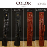 【完全受注生産】総革製最高級竹刀袋 Sサイズ（2本用） トスカーナ・カーフレザー使用（牛革製）剣道 竹刀袋 kendo レザー フィレンツェ伝統 手づくり革工房 イタリア製 本革 MADE IN ITALY